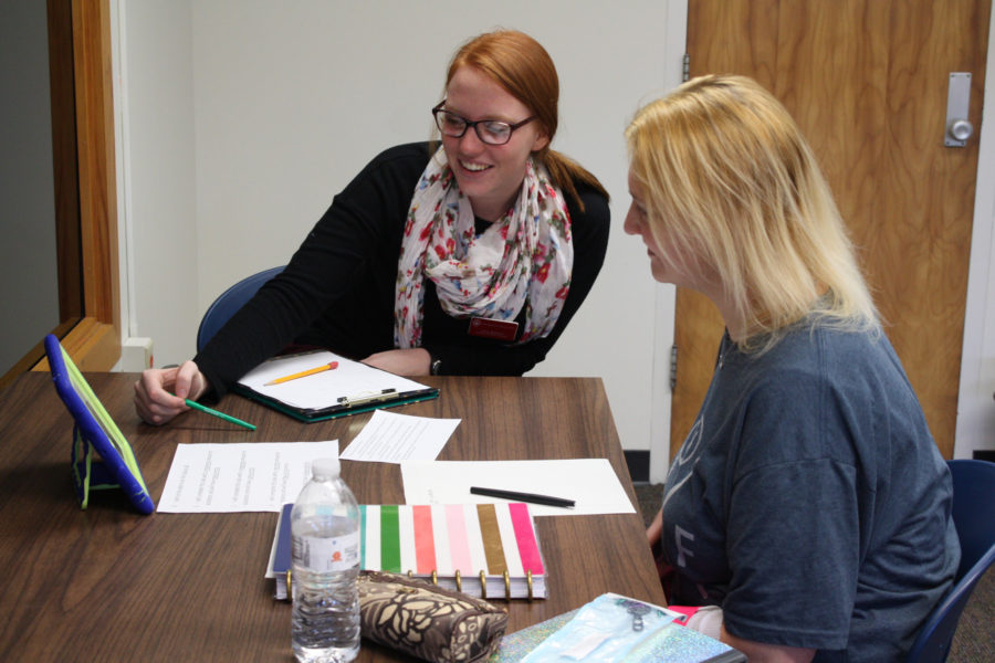 Graduate Student Clinician with Client